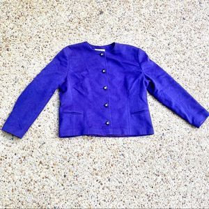 VTG Avoca Collection Lamb’s Wool Irish Co Wicklow Blazer Size XL